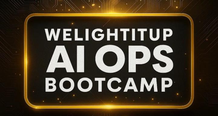 WELIGHTITUP AI Ops Bootcamp