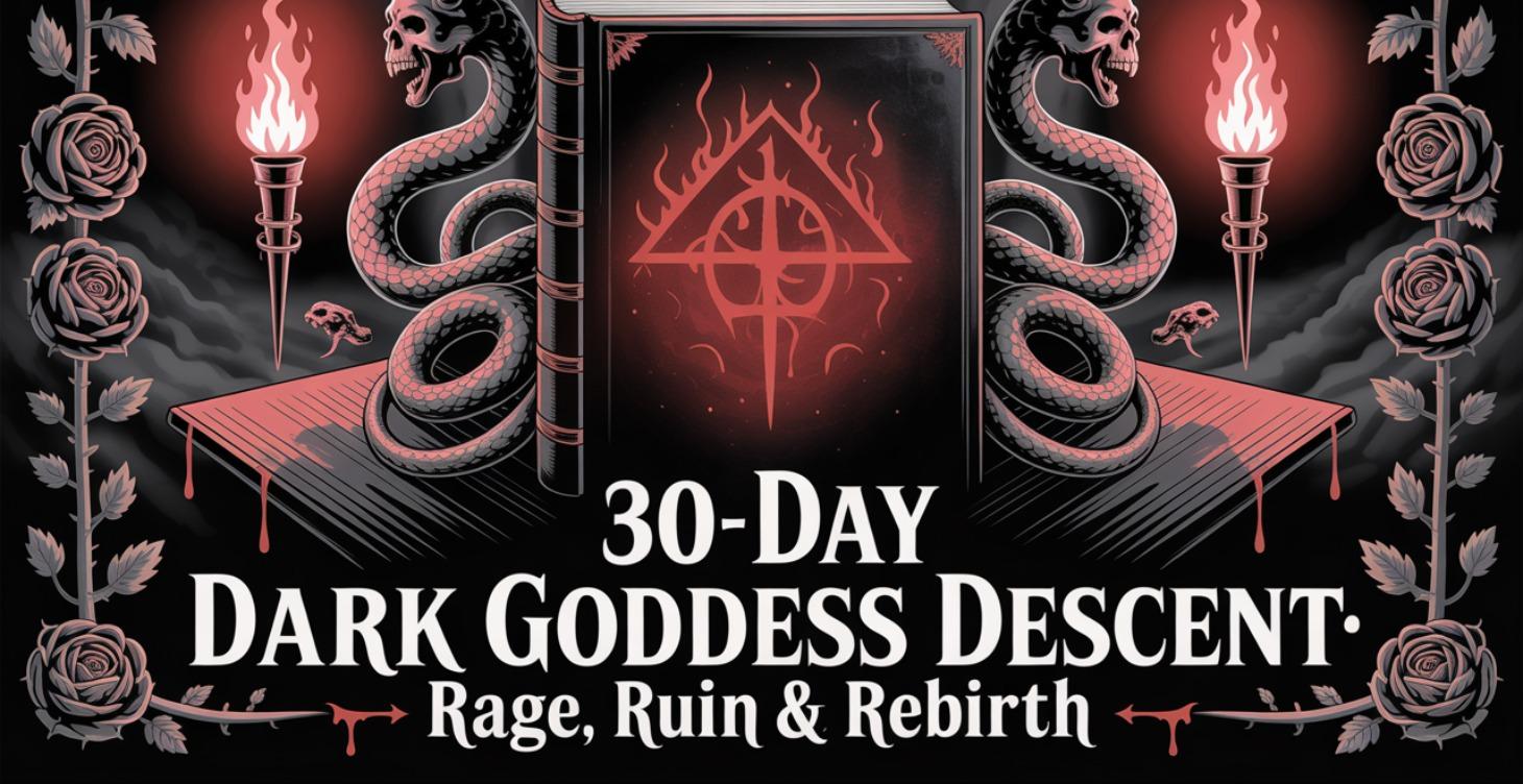 30‑Day Dark Goddess Descent: Rage, Ruin & Rebirth