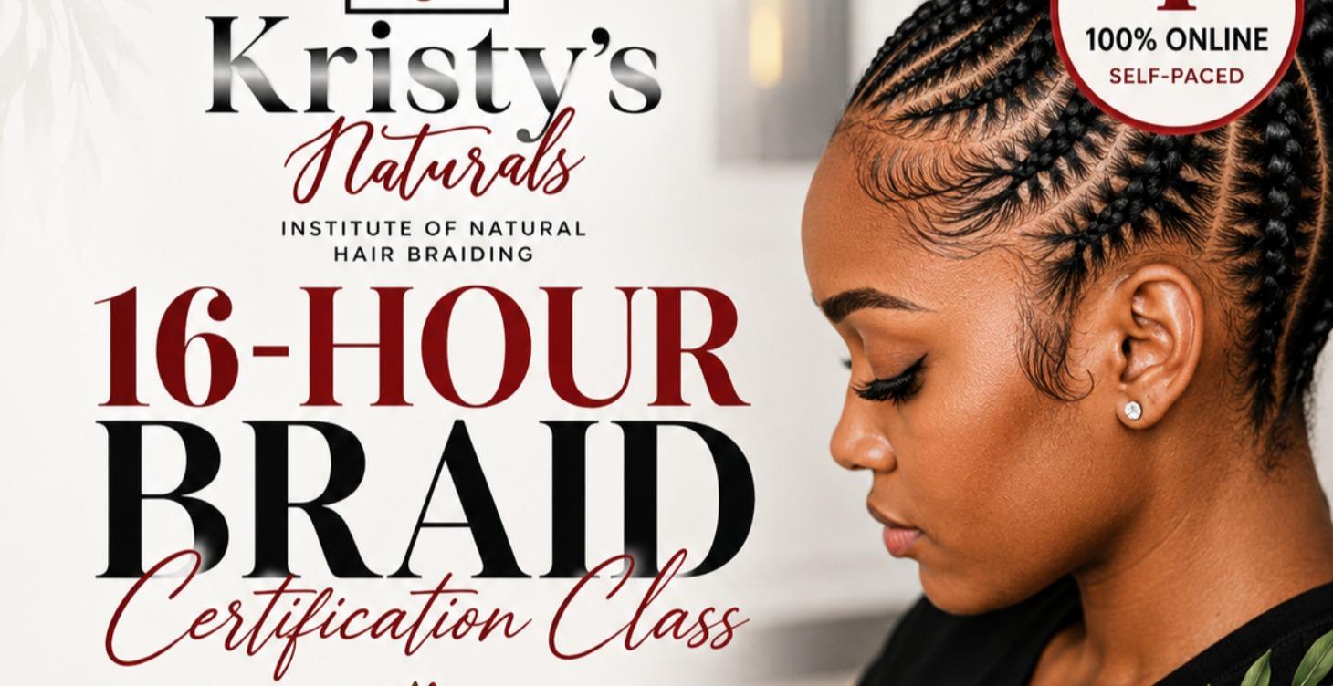 16hr Braid Certification Class Tennessee