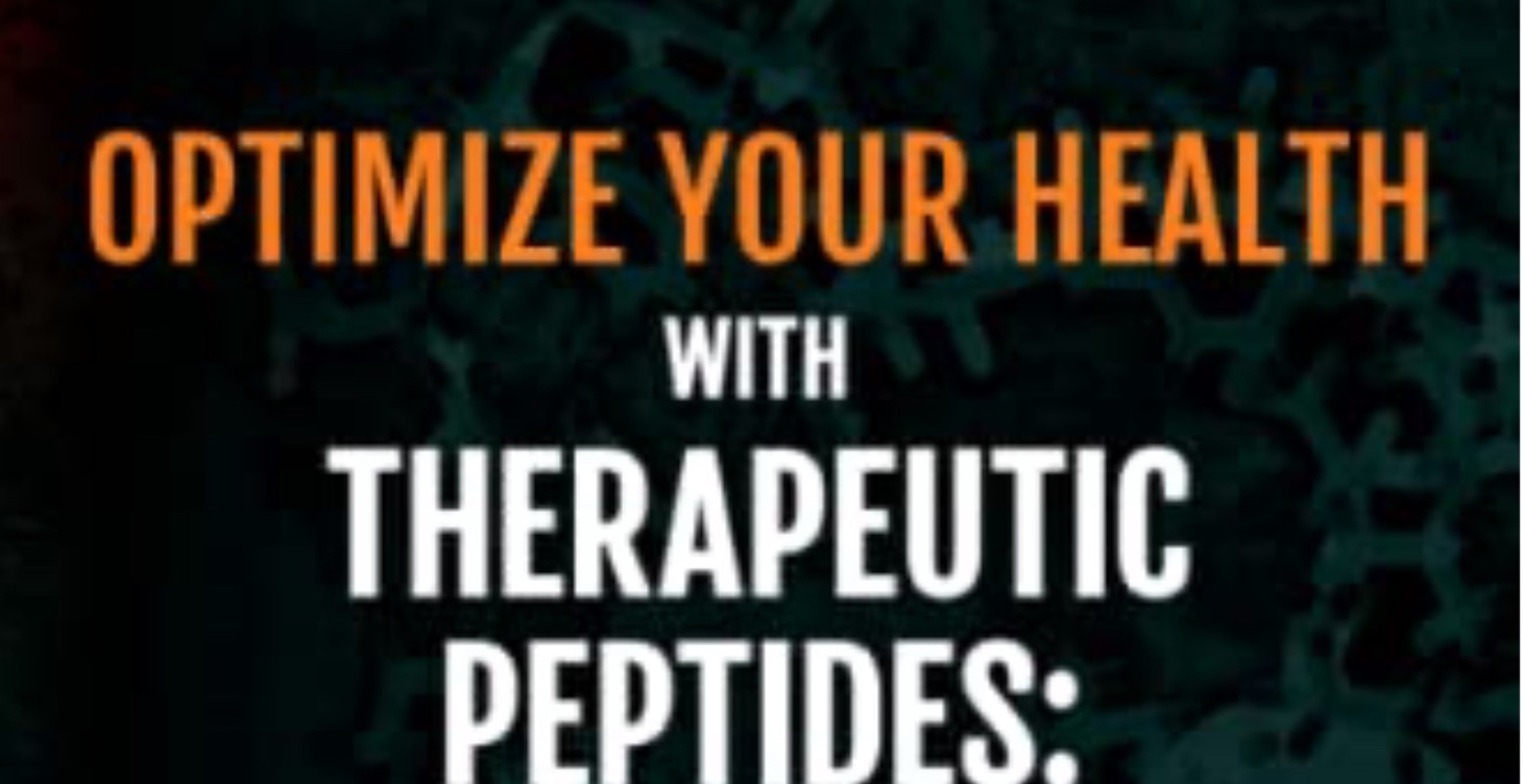 OPTIMIZE YOUR HEALTH WITH THERAPEUTIC PEPTIDES