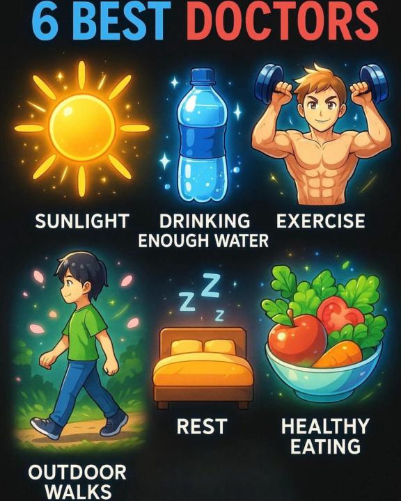 🌱 The 6 Best “Doctors” for Everyday Health