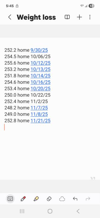 This weight is like glue