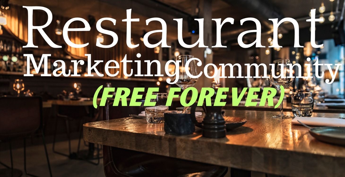 (FREE) Restaurant Marketing: General
