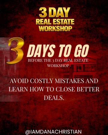 🔥 3 DAYS TO GO! 🔥