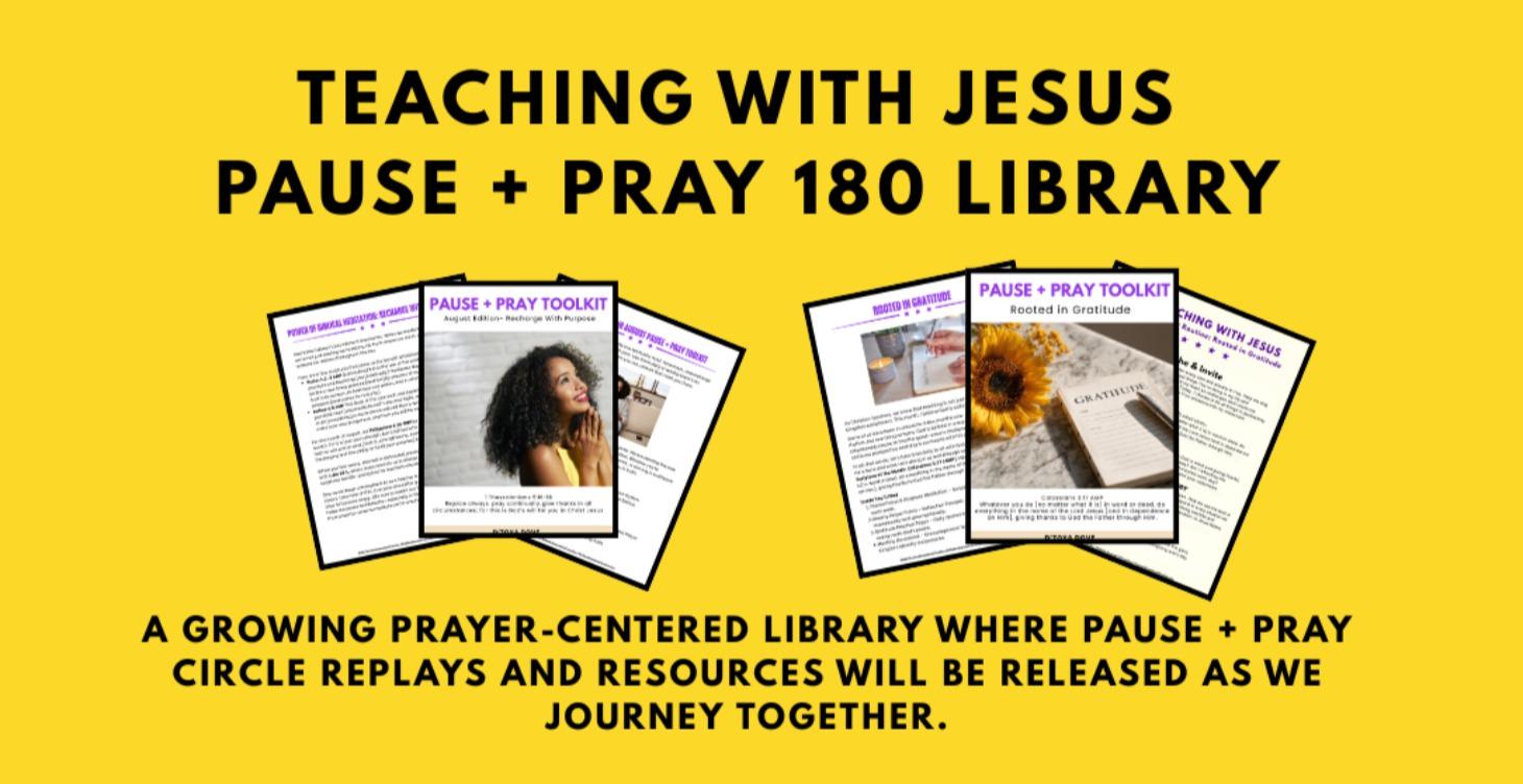 TWJ Pause + Pray 180 Library