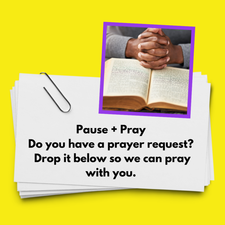 Drop Your Prayer Request Here 🙏