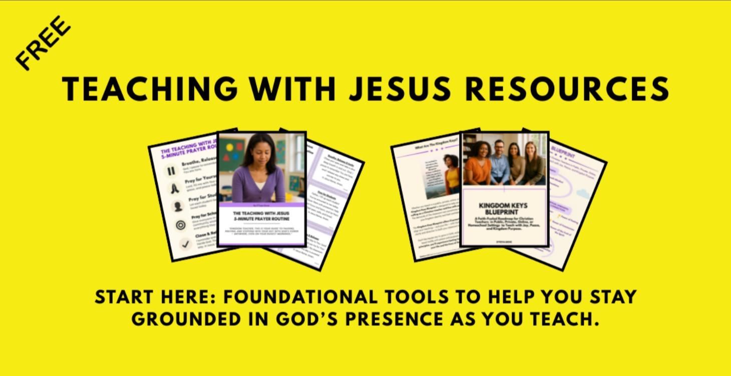 Free Teaching With Jesus Resources