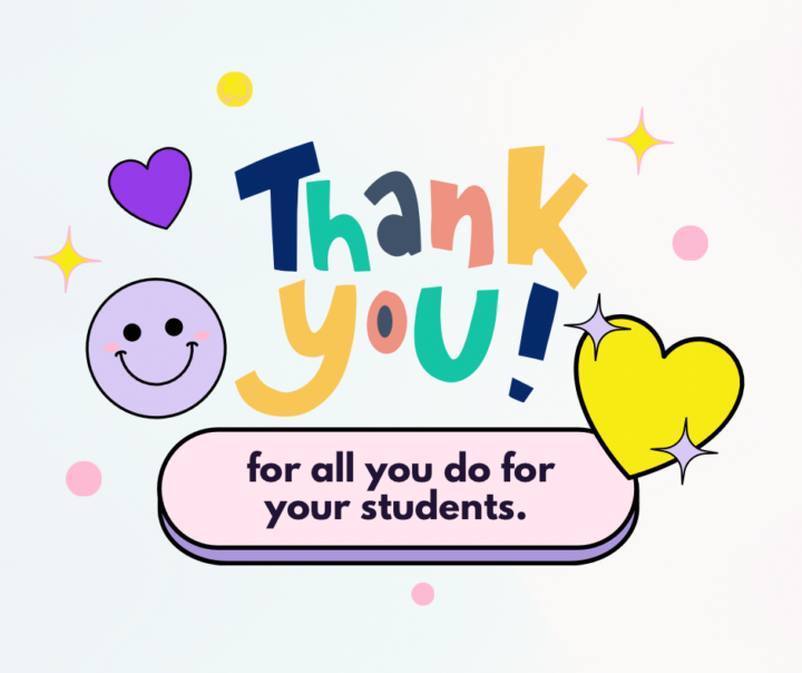 💜 Happy Teacher Appreciation Week! 
