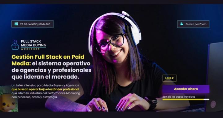 Gestión Full Stack en Paid