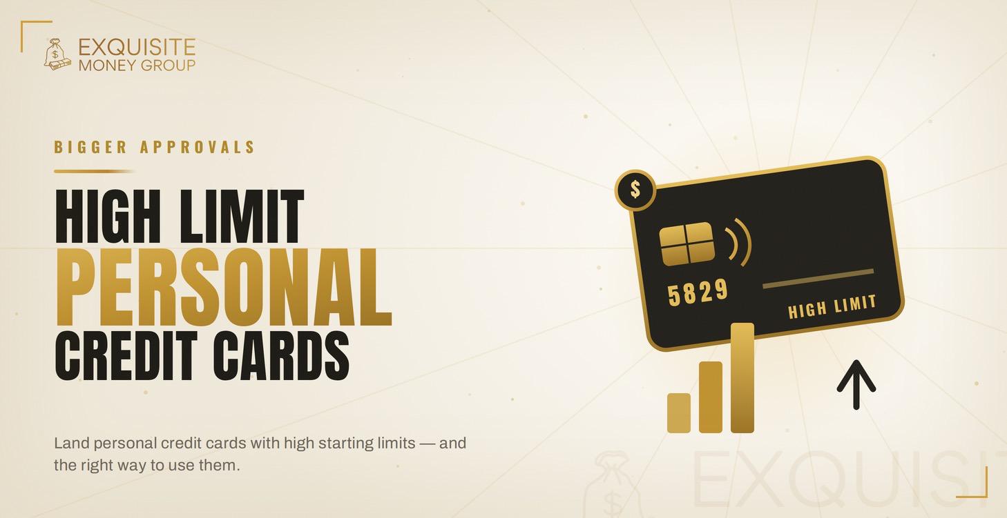 High- Limit Personal Credit Cards