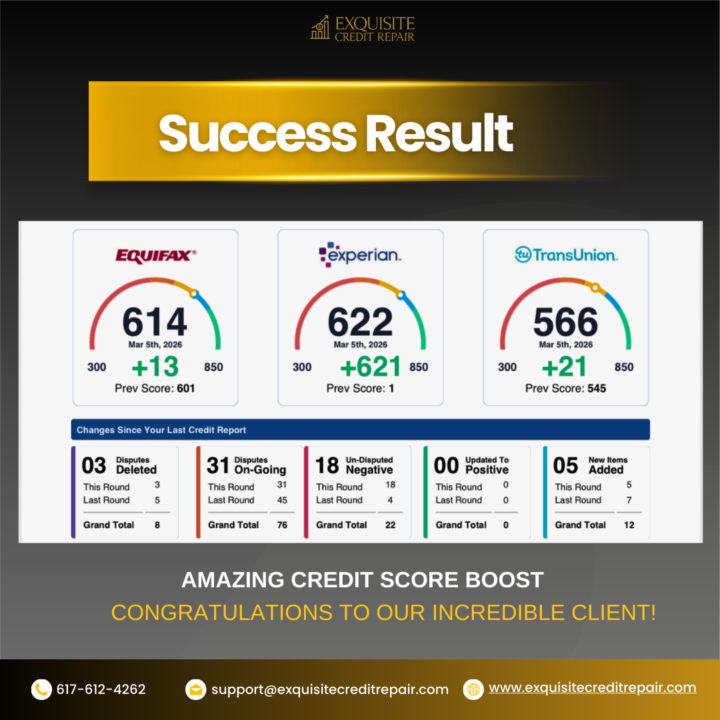 Another powerful credit transformation in the books! 