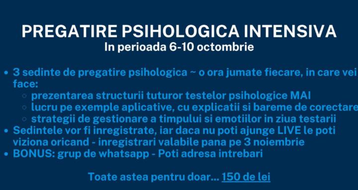 Pregatire Psihologica