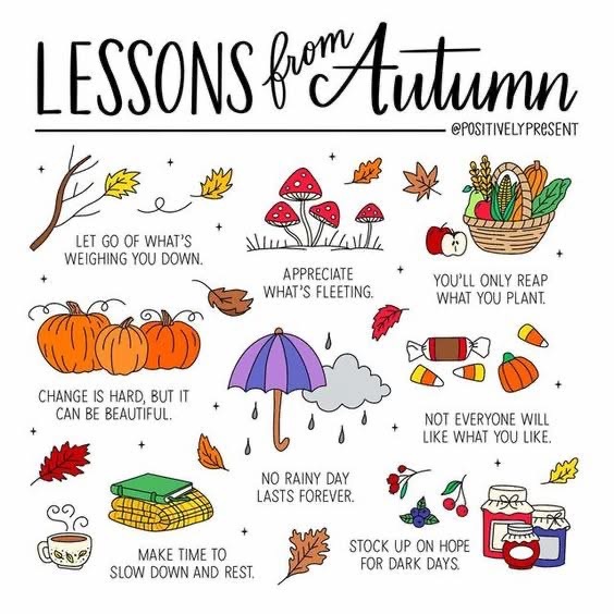 Lessons for Autumn