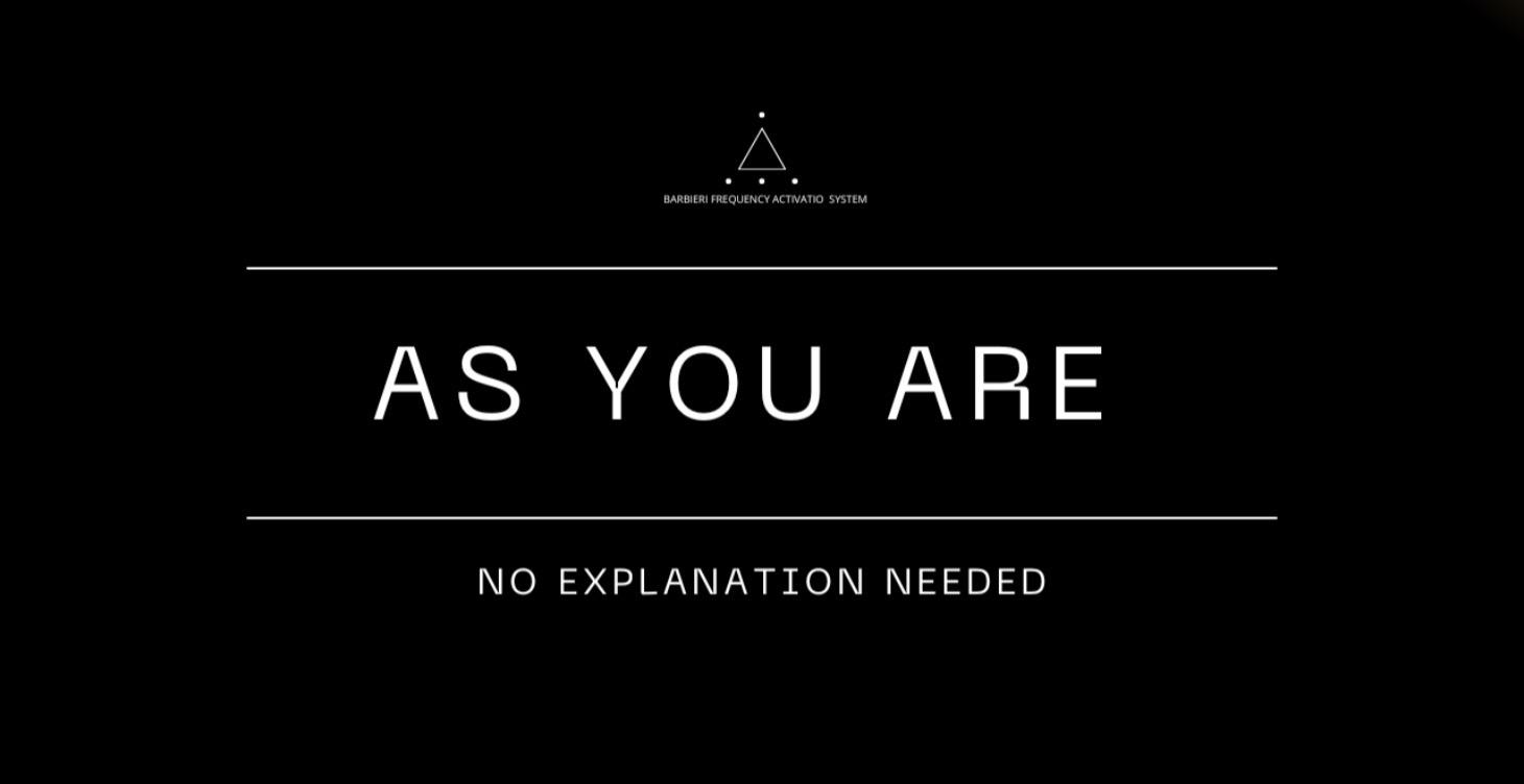 As You Are