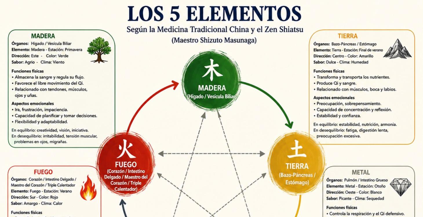 Guía Práctica de los Cinco Elementos