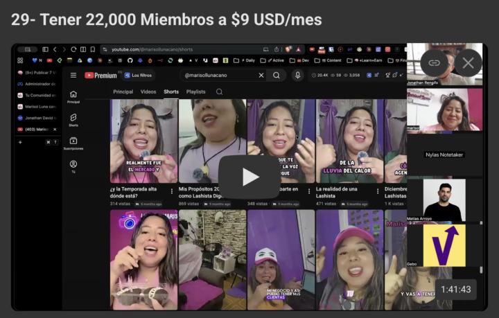 22,000 Clientes a $9/mes (Repetición Mentoría)