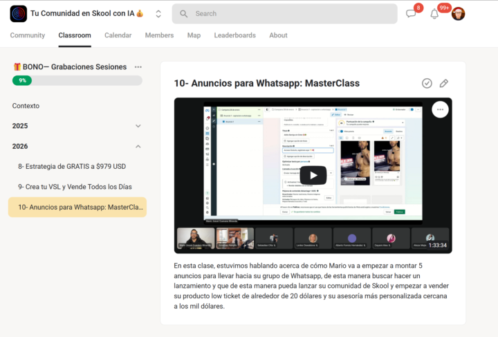 Masterclass: ¿Cómo crear anuncios para vender por WhatsApp?