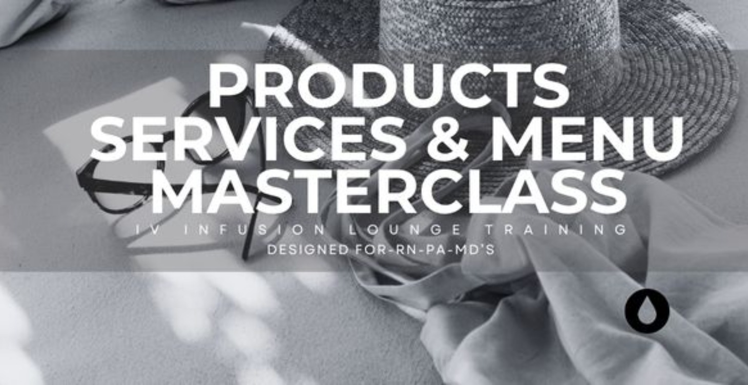 MODULE 5: PRODUCTS, SERVICES & MENU MASTERCLASS