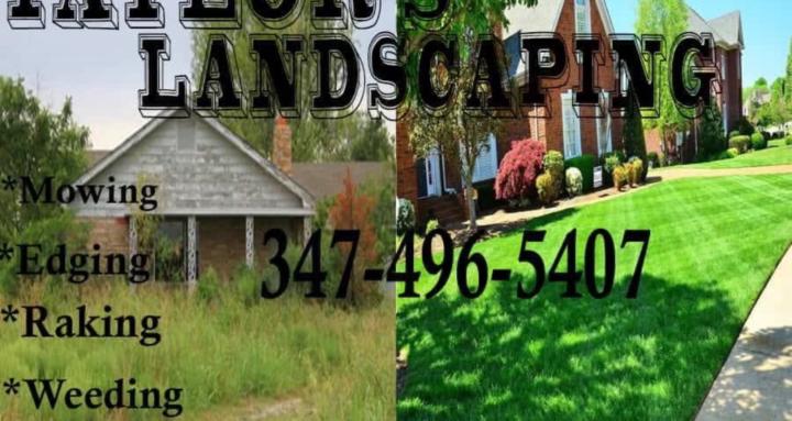 Taylor’s landscaping business