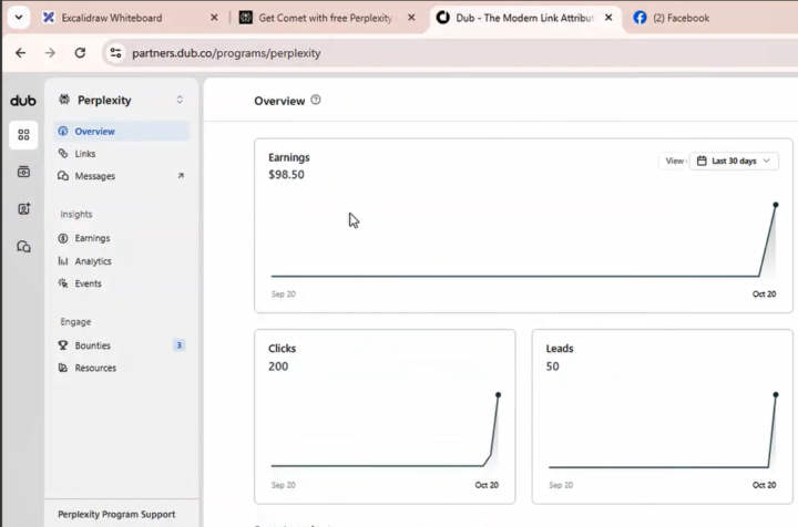 From 0$ to 100$ in just 1 Hour. No BS. Don’t Miss the Perplexity Comet Partner Program!