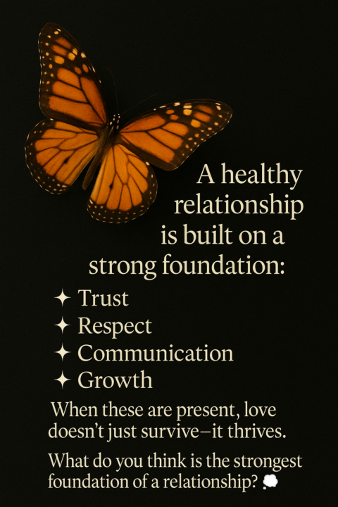 ❤️Strong Foundation=Best friend & Partner❤️
