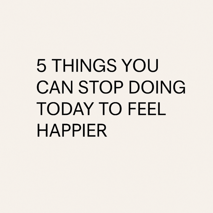 5 Things Stealing Your Joy (and How to Stop Them Today)