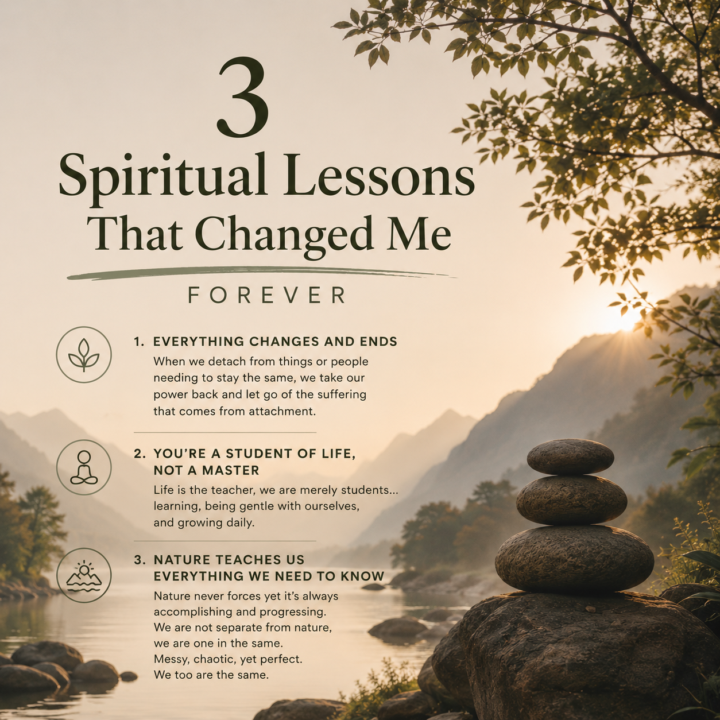 3 Spiritual Lessons That Changed Me FOREVER 