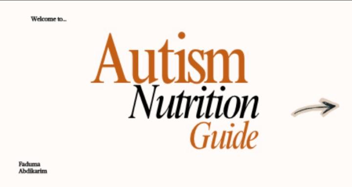 Autism Nutrition Guide