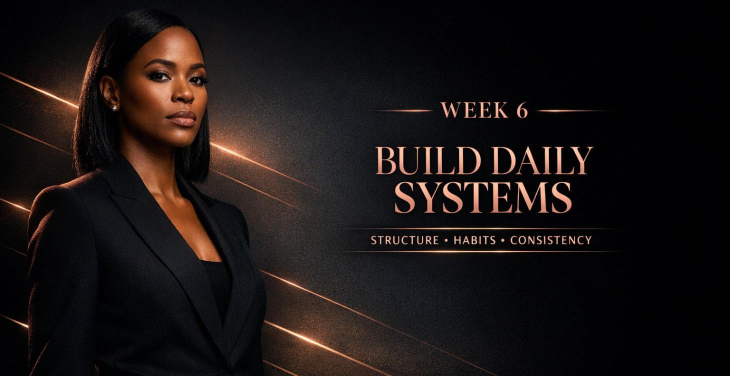 WEEK 6: Building Daily Systems