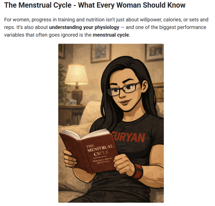 The Menstrual Cycle, Motivation & Training