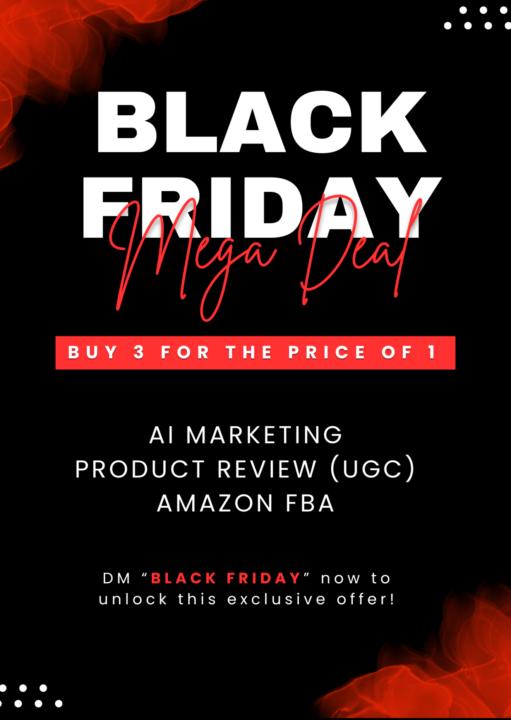 BLACK FRIDAY SALE IS LIVE!!!