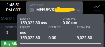 Thanks Emilio! Passed a 150K account! 