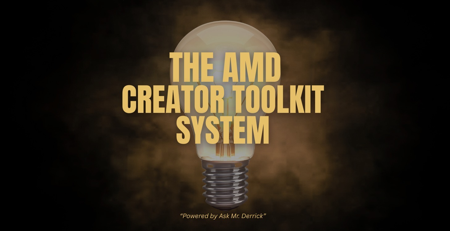 The AMD Creator Toolkit