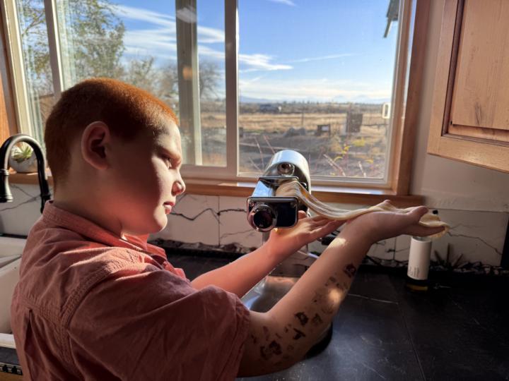 Welcome!  Looking forward to showing you what we are doing this week. My grandson will show us how he makes pasta with our Duck eggs. 