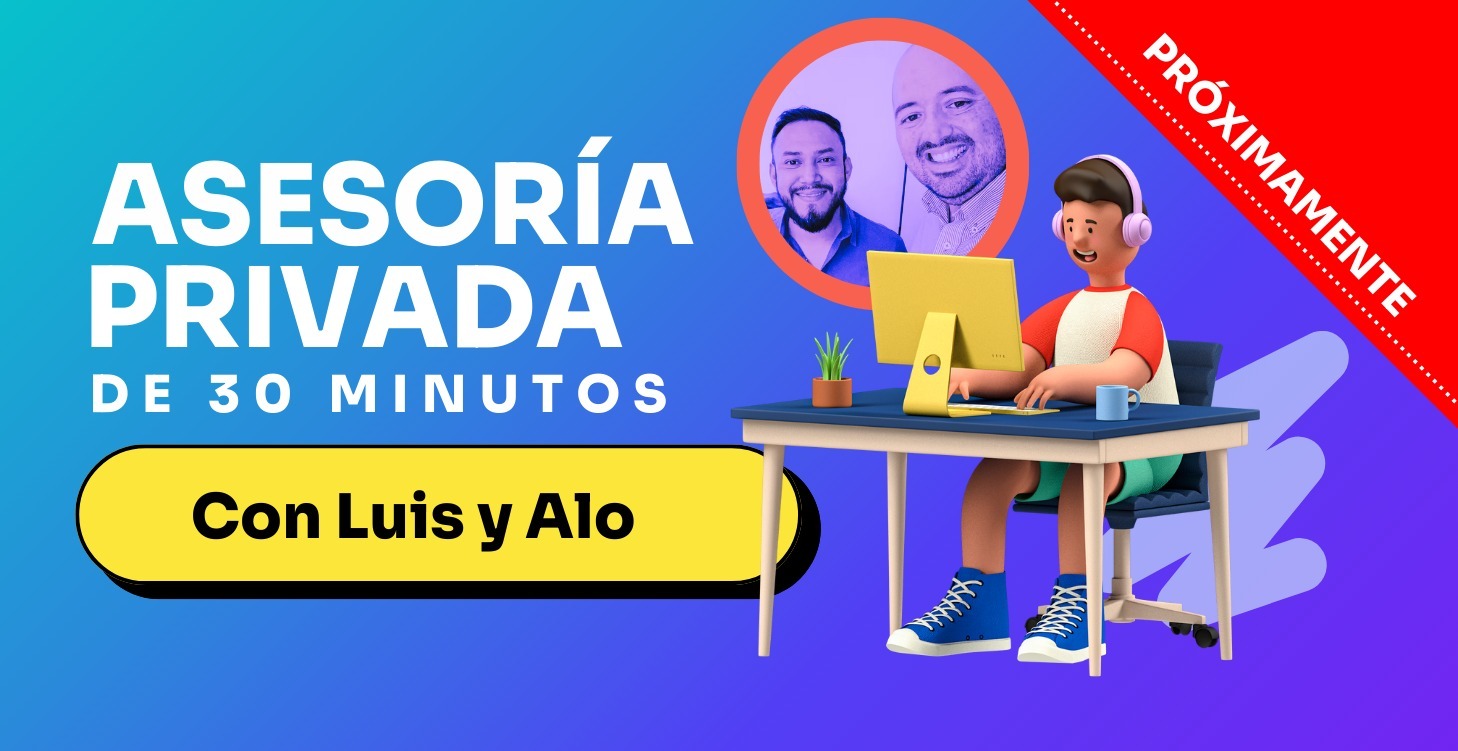 Sesión de 30 minutos con Alonso y Luis.