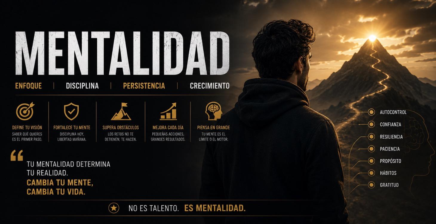 La mentalidad para llegar $10k/mes