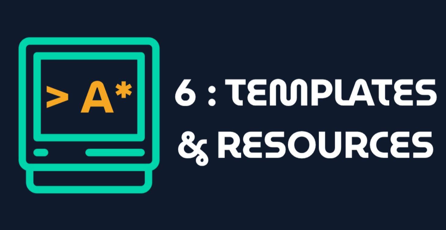 TEMPLATES & RESOURCES