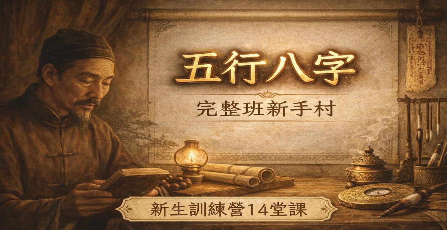 五行八字：新手村訓練營14堂課