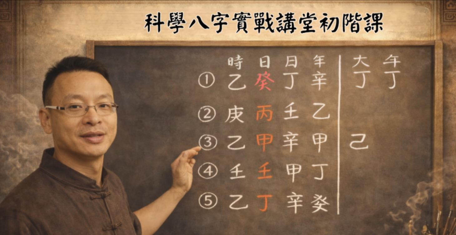 五行八字：完整班初階課