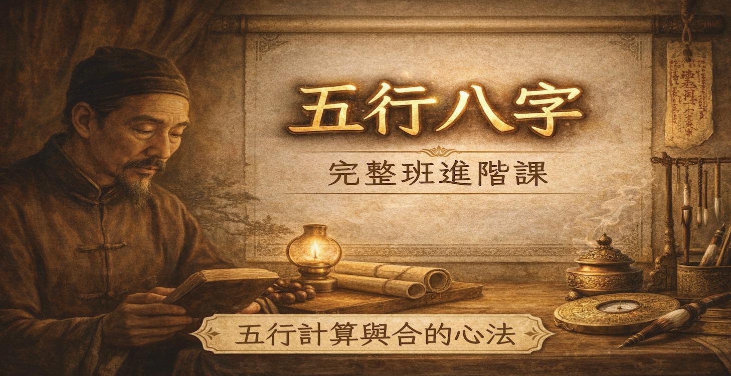 五行八字：完整班進階課