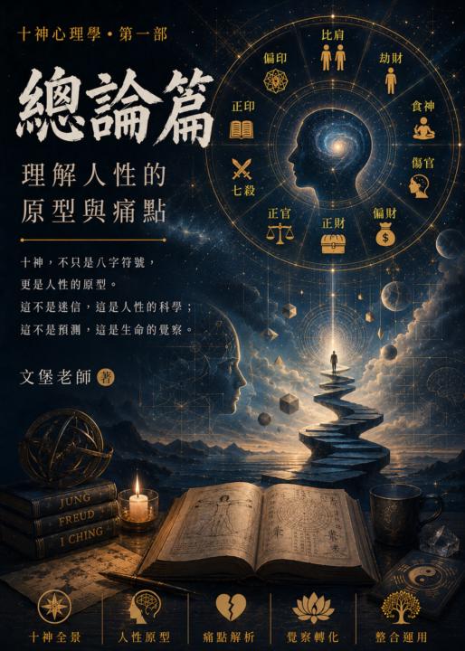 《十神心理學》第一部：理解人性的原型與痛點