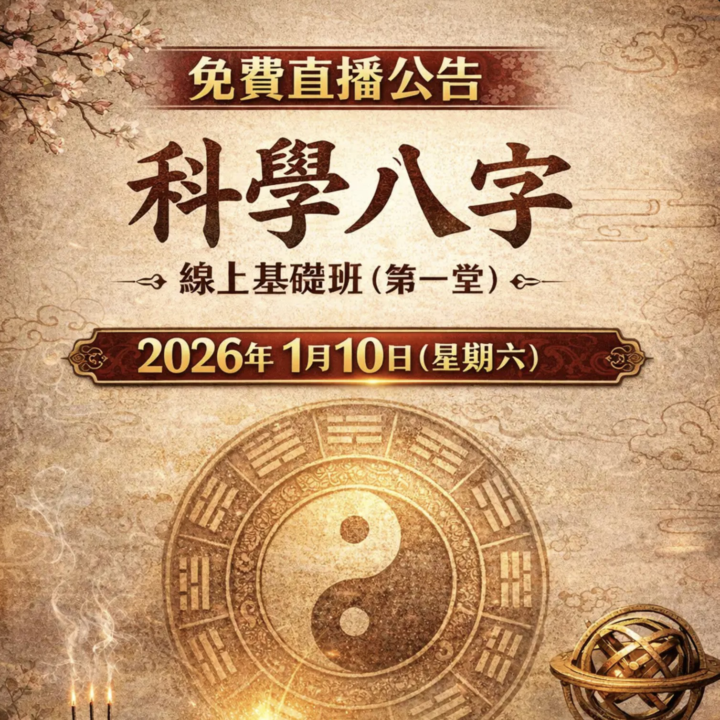 📣【免費直播・線上課公告】