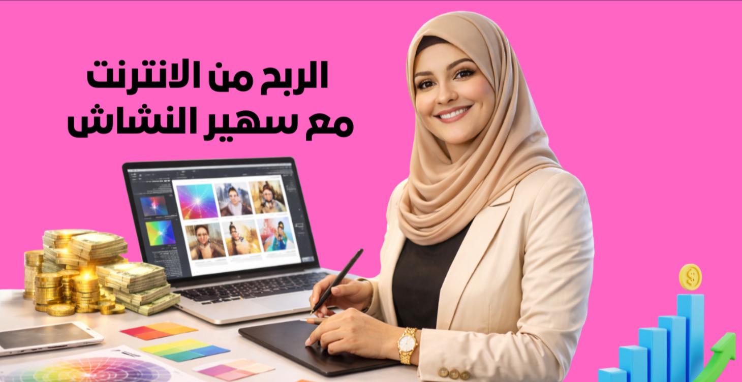 كيف تربح من الانترنت مع سهير النشاش