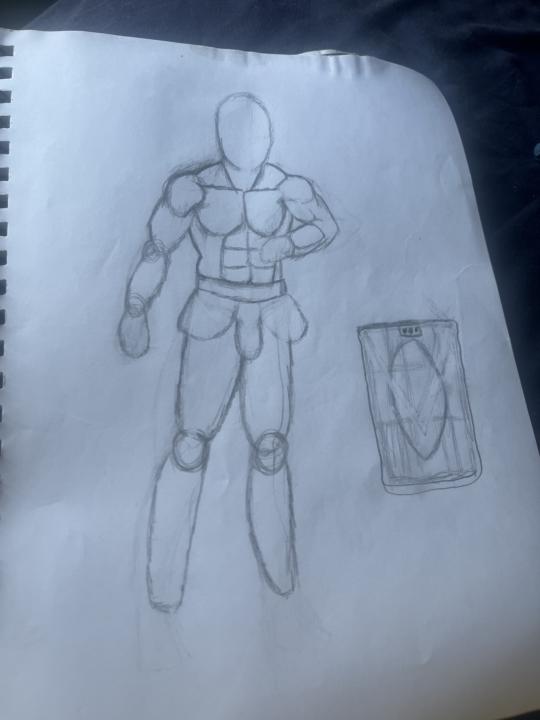 Another of my characters I’m working on for my story 