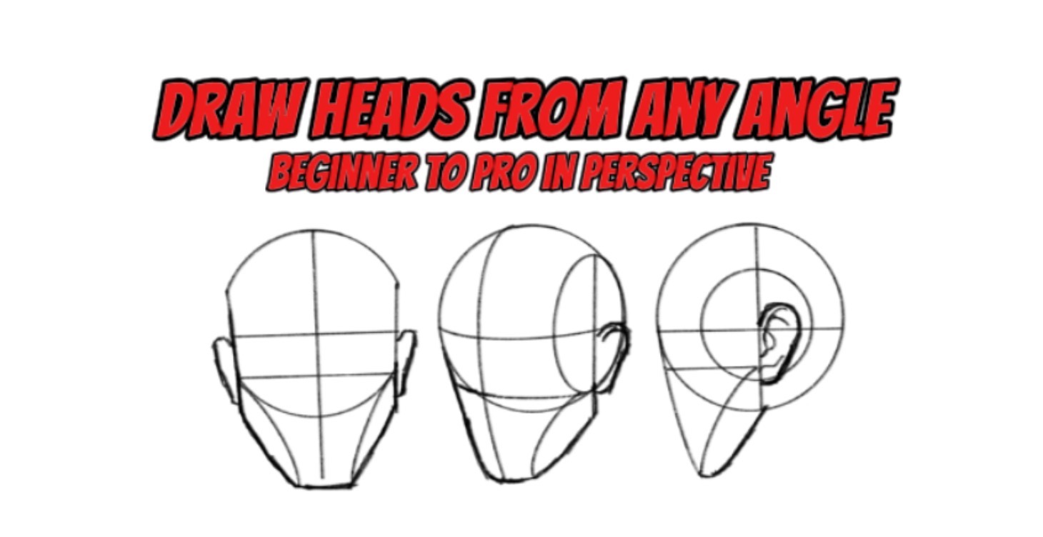 How to Draw Heads in Perspective