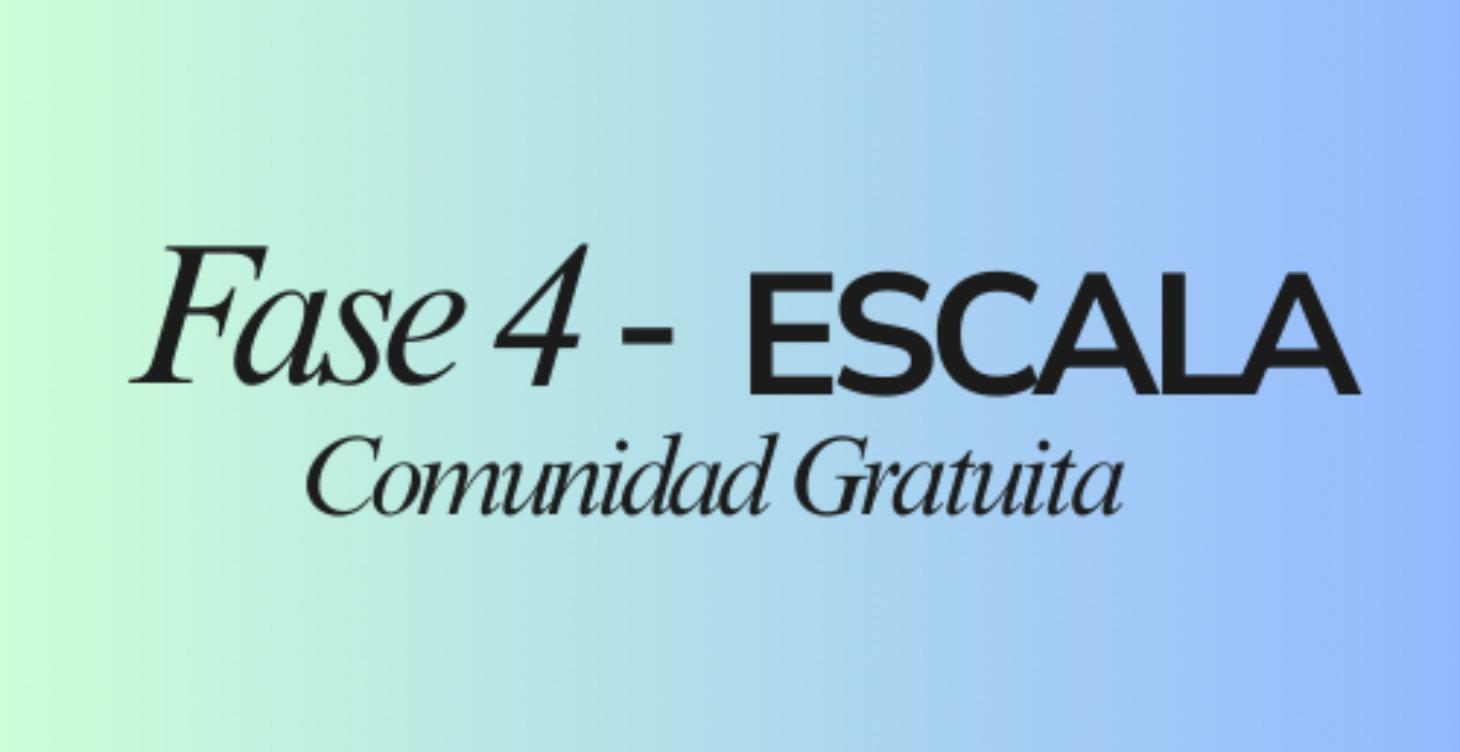 Fase 4 - Escala