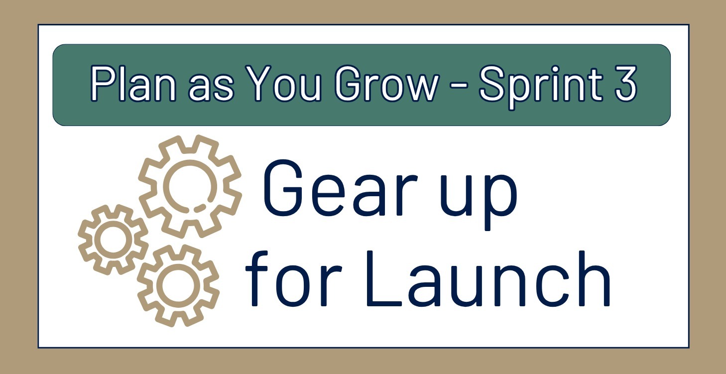 4. Gear up for Launch.