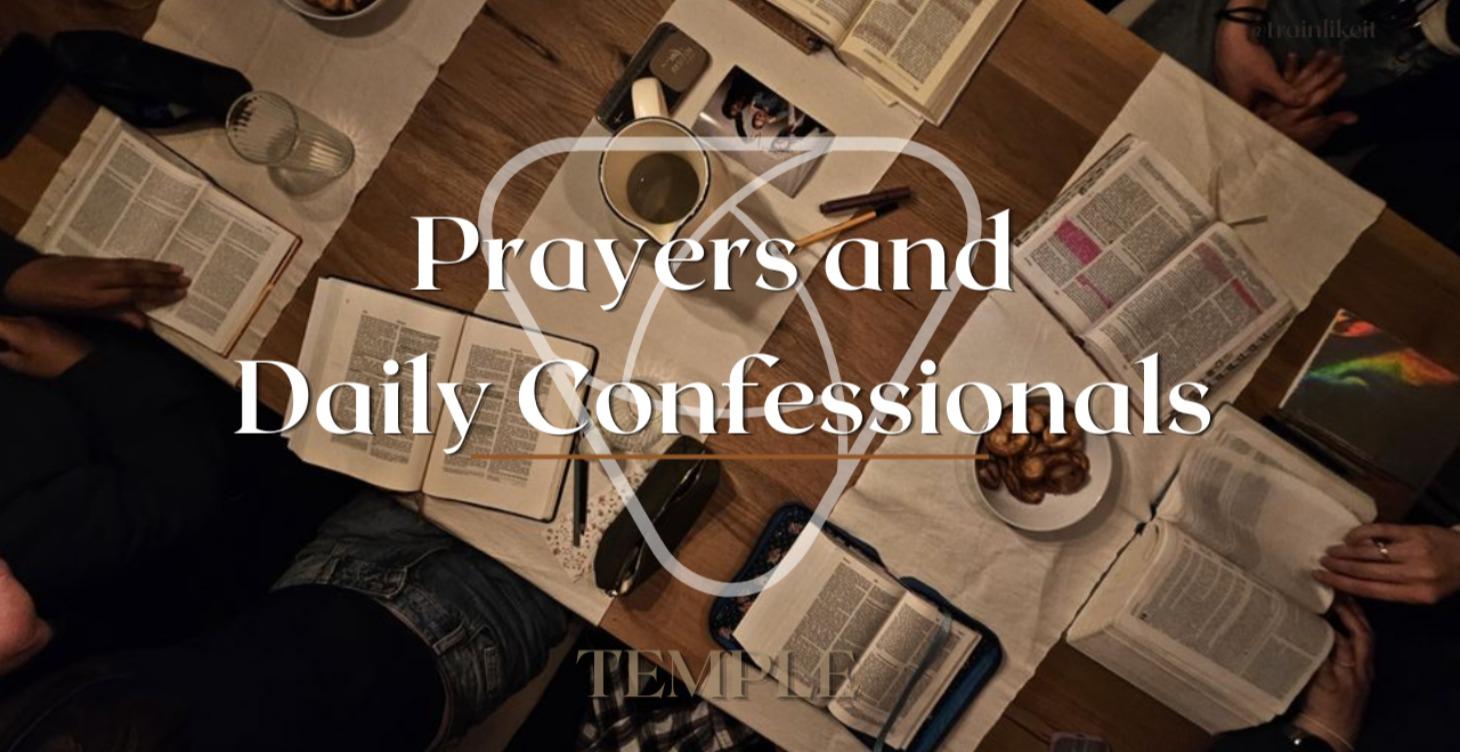 Prayers and Daily Confessionals