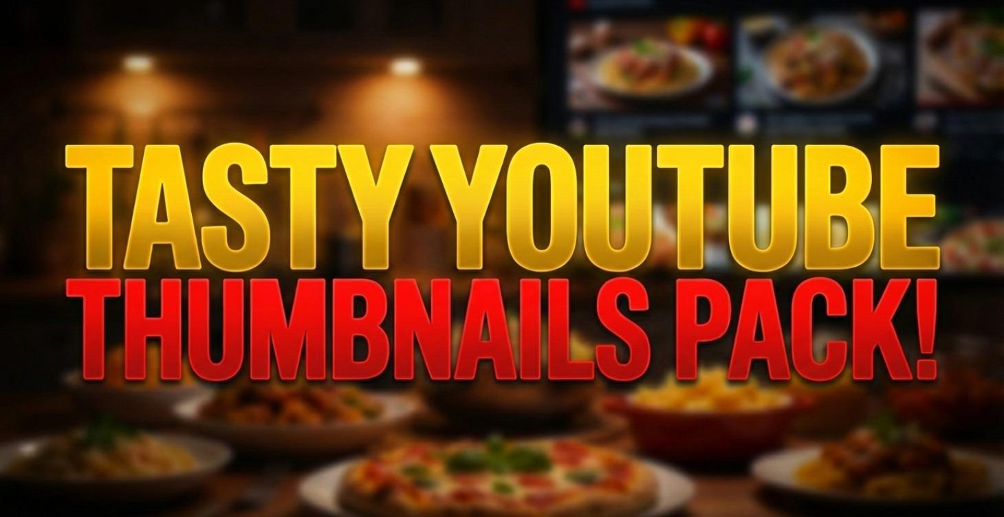 Tasty YouTube Thumbnails Pack