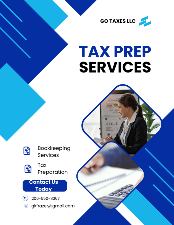 Flyer – Gloria Frazer – Rise Tax Pro